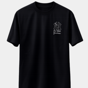 New York Yankees Graphic T-Shirt Black Oversized