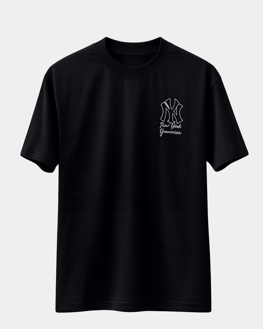 New York Yankees Graphic T-Shirt Black Oversized