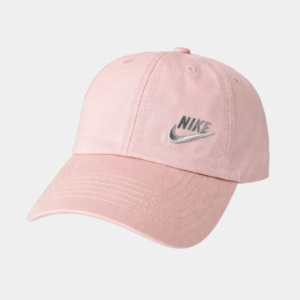 Pastel Pink Embroidered Nike Sports Cap