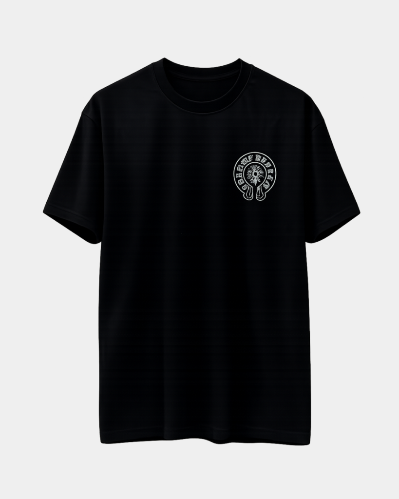 Black Chrome Street Oversized Tee